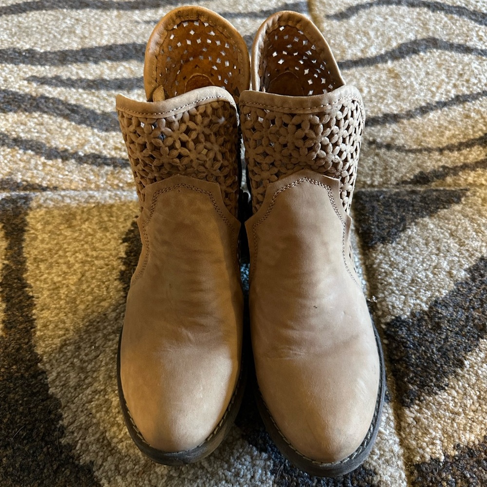 Circle G Brown Boots Women’s Size 7.5